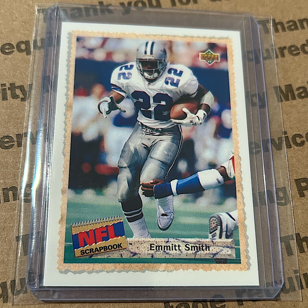 Emmitt Smith ‘92 Upper Deck Card No. 516